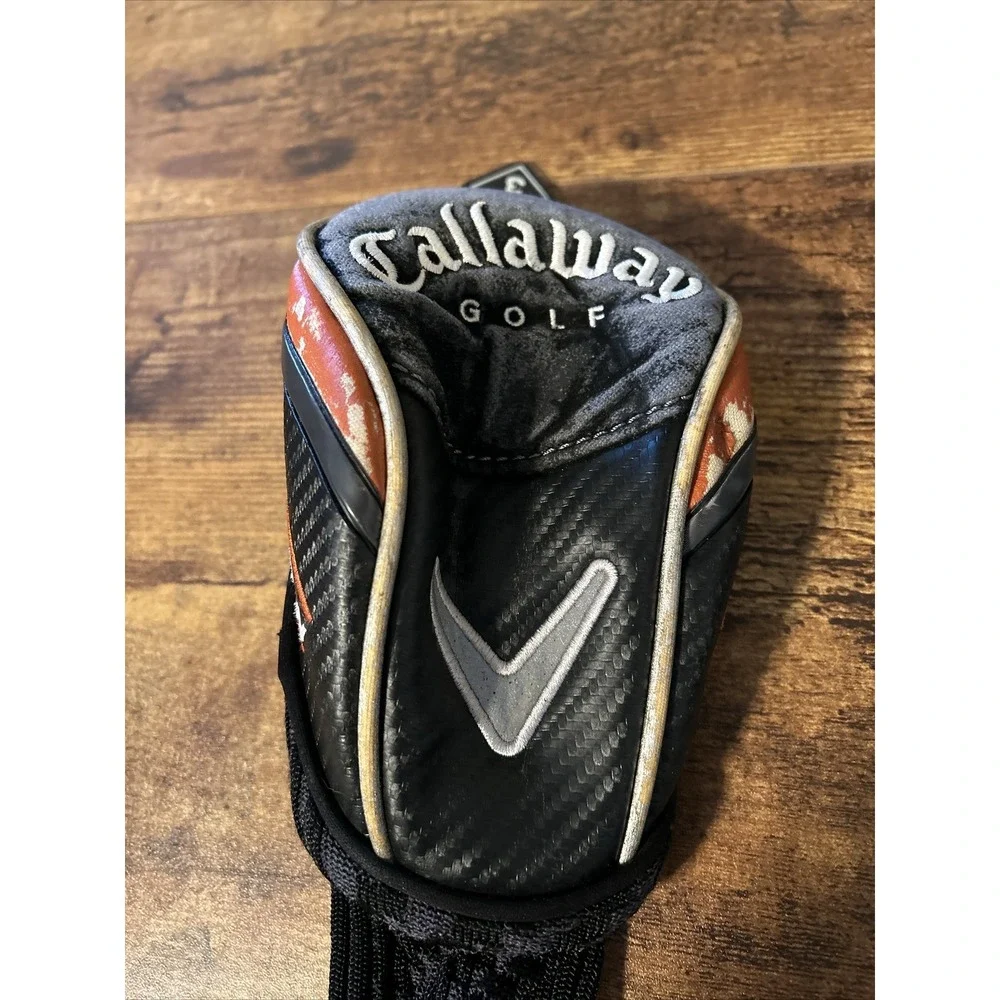 Callaway Golf Fusion Driver Head Cover Black Original Replacement Headcover Used